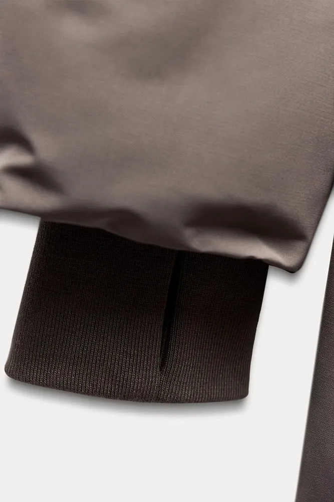 Длинный непромокаемый пуховик ZARA