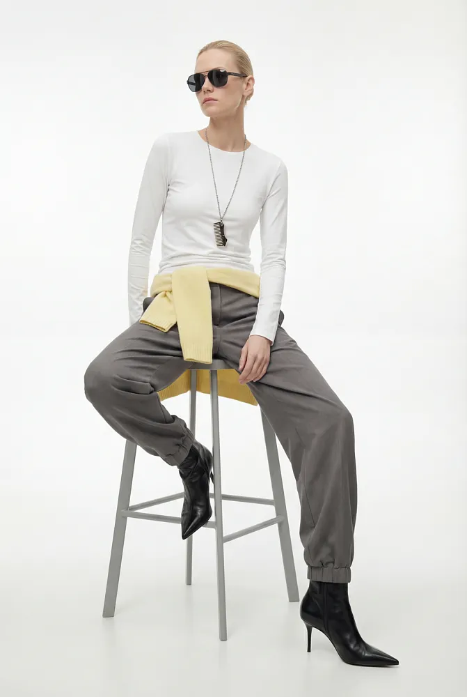 Базовый лонгслив ZARA