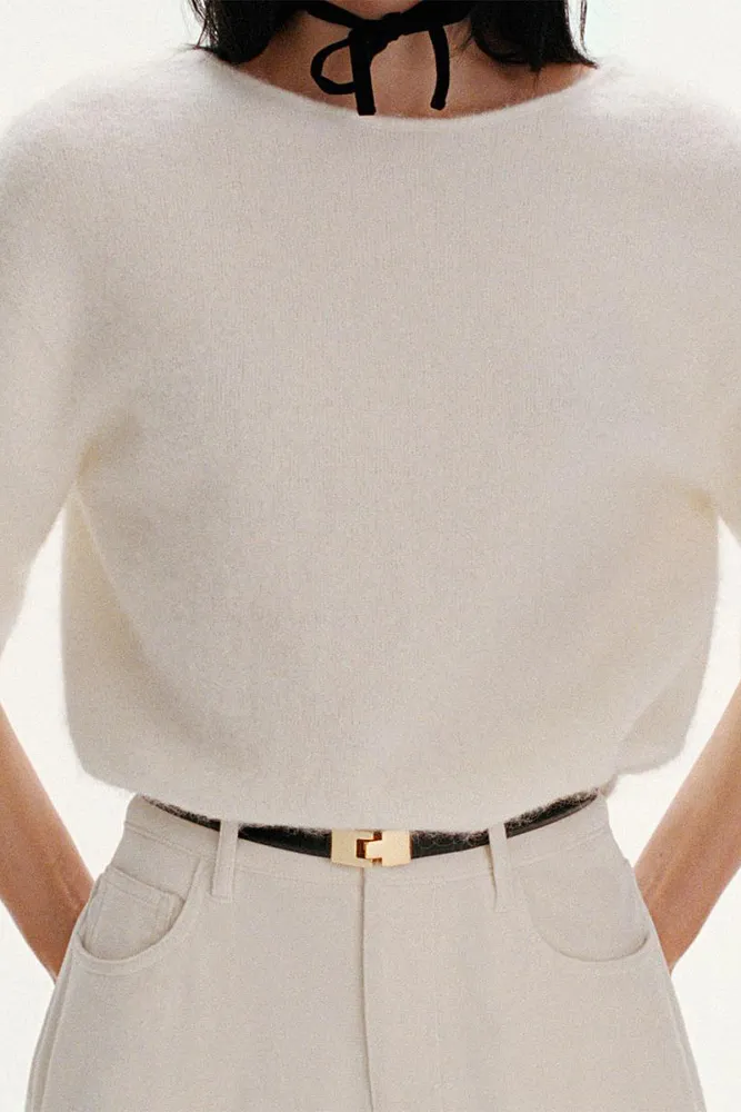 Джемпер из смеси альпаки и шерсти ARKET