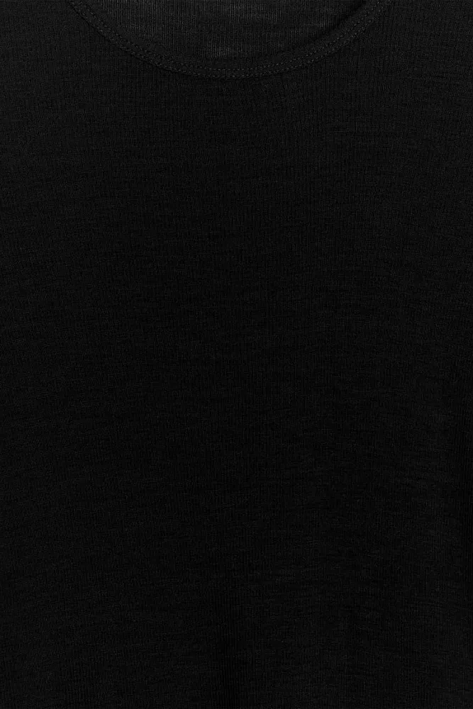 Шерстяной лонгслив в рубчик ARKET