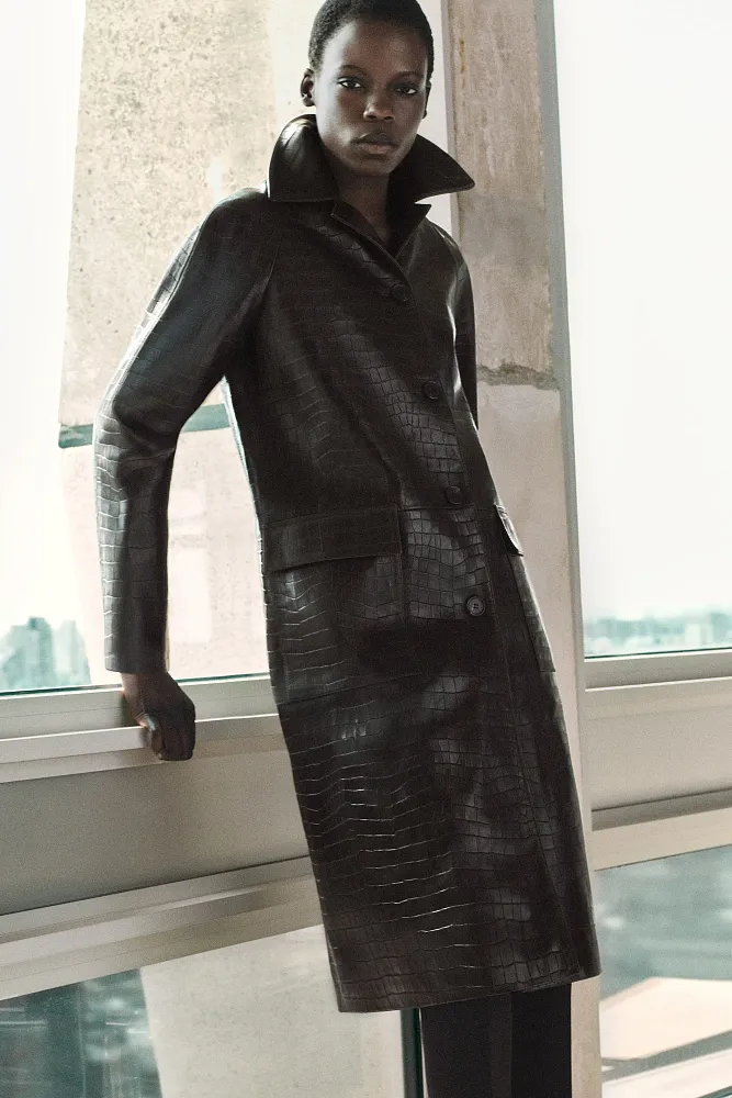 Укороченные брюки узкого кроя COS