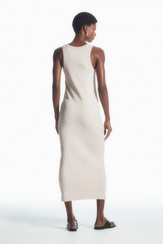 Платье-майка в рубчик COS