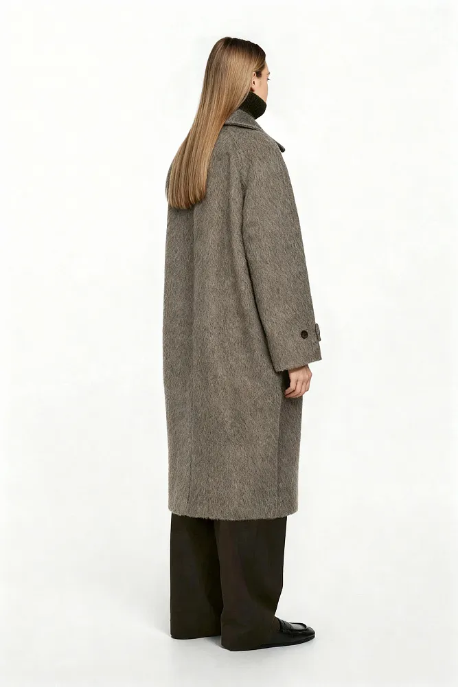 Пальто из смеси шерсти и альпаки ARKET