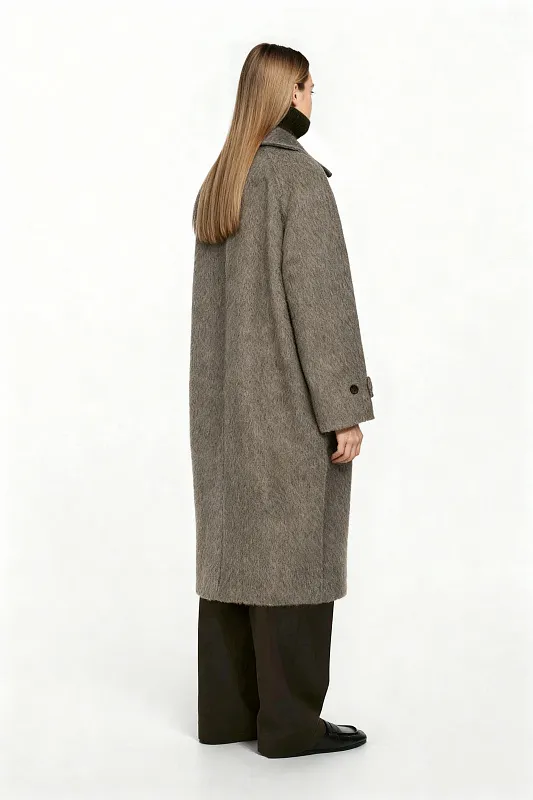 Пальто из смеси шерсти и альпаки ARKET Пальто из смеси шерсти и альпаки ARKET