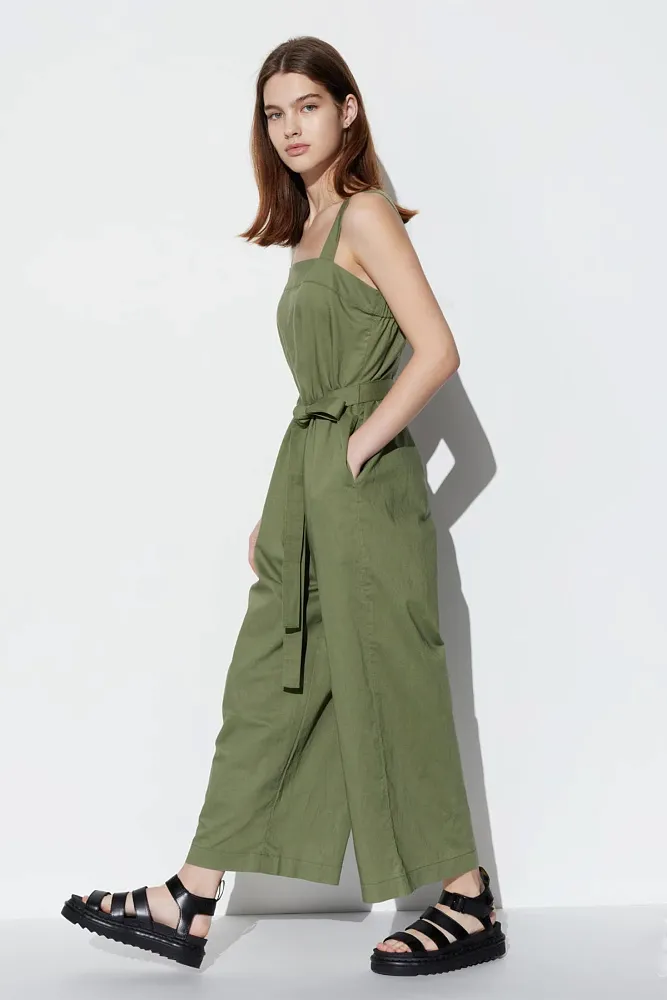 Льняной комбинезон UNIQLO