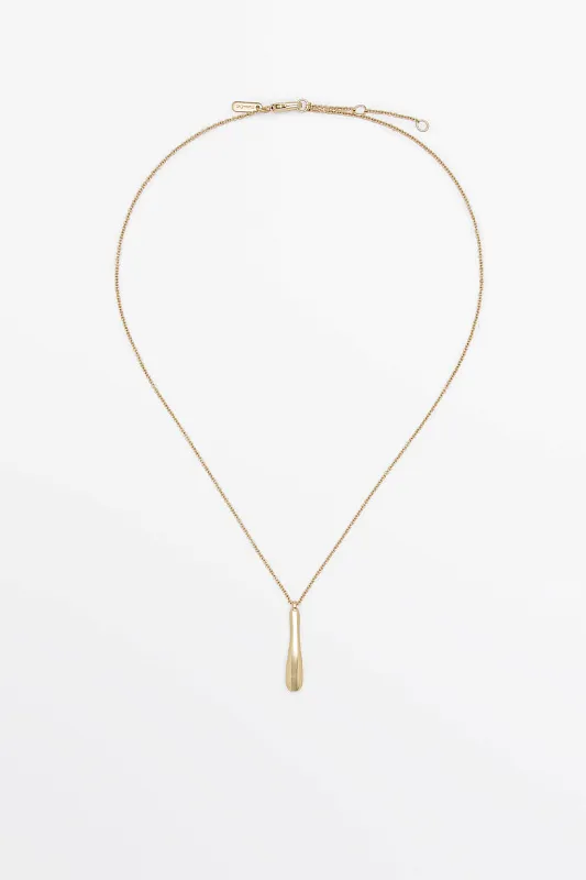 Цепочка с рельефной подвеской MASSIMO DUTTI Цепочка с рельефной подвеской MASSIMO DUTTI