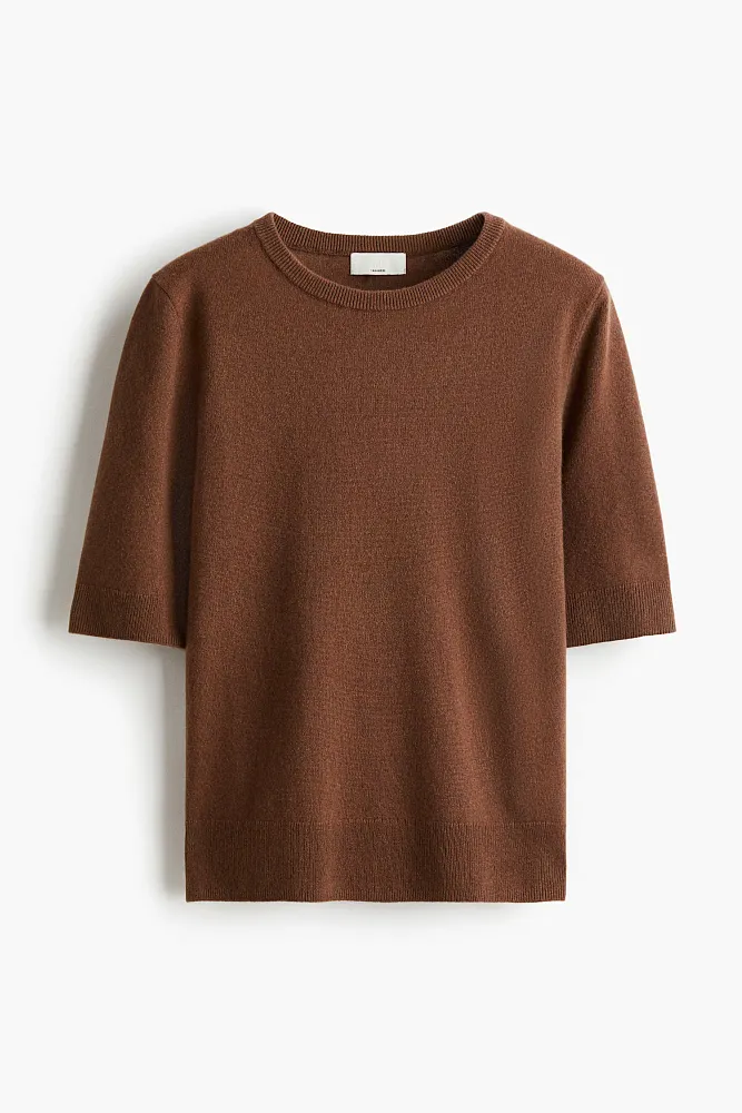 Топ из мягкого кашемира H&M Premium Selection