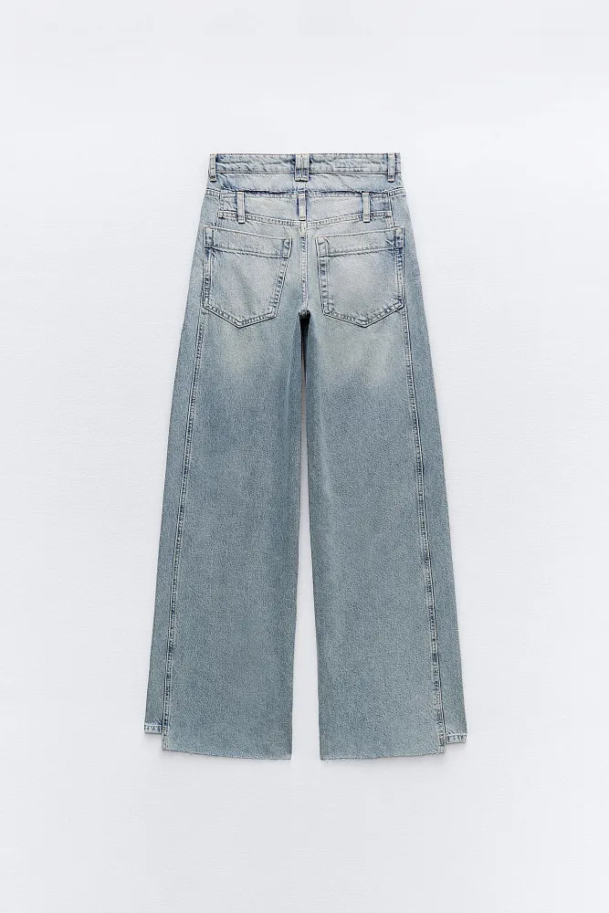 Широкие джинсы TRF ZARA
