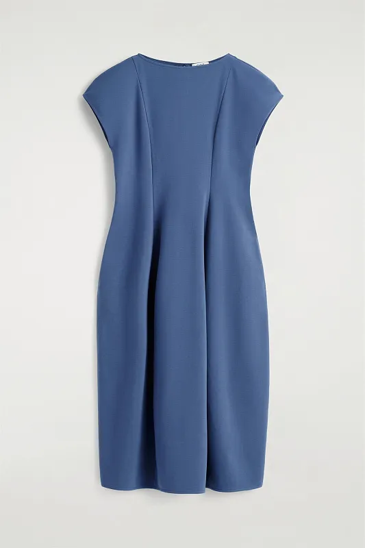 Скульптурное платье-миди из джерси COS Скульптурное платье-миди из джерси COS