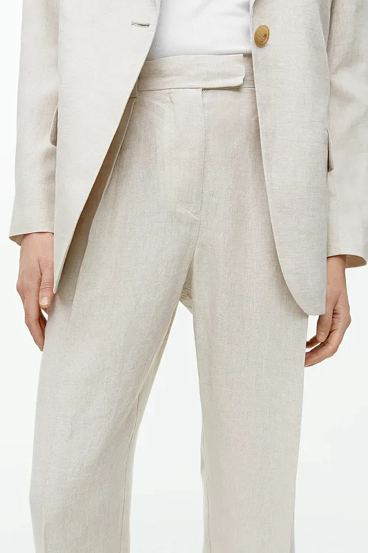 Льняные брюки ARKET Льняные брюки ARKET
