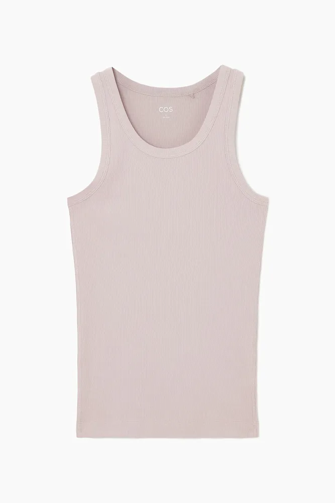 Майка в рубчик COS