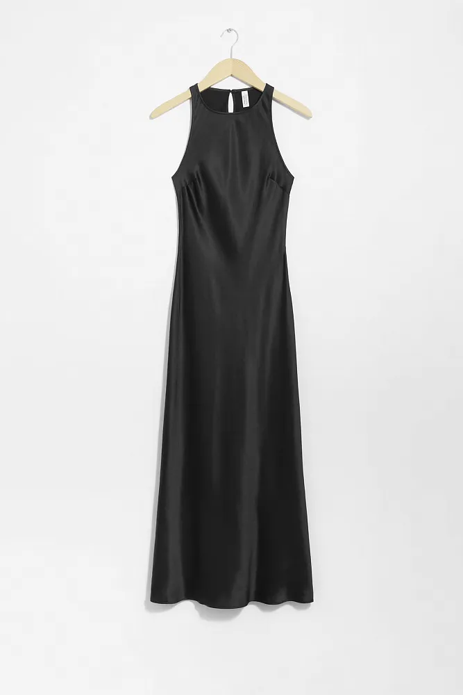 Атласное платье миди & OTHER STORIES