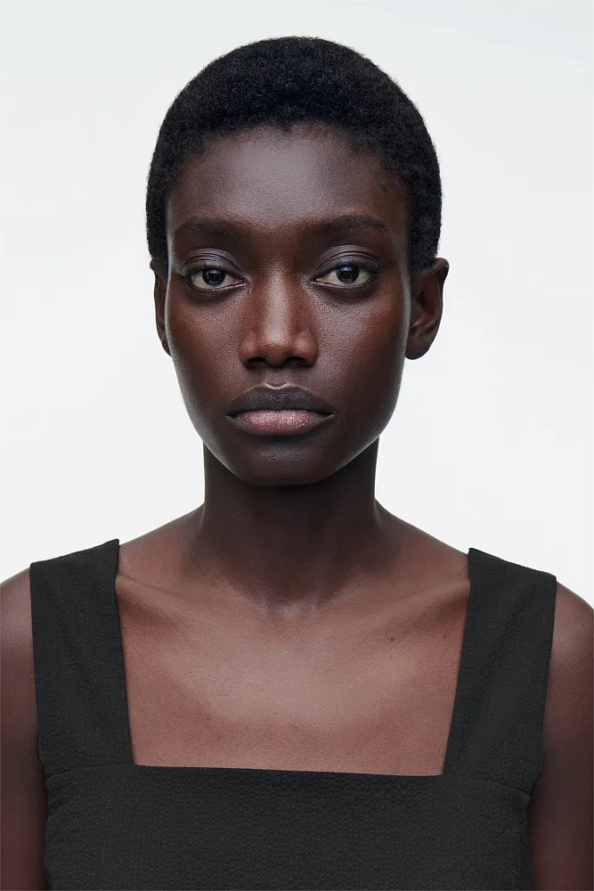 Комбинезон из ткани сирсакер COS