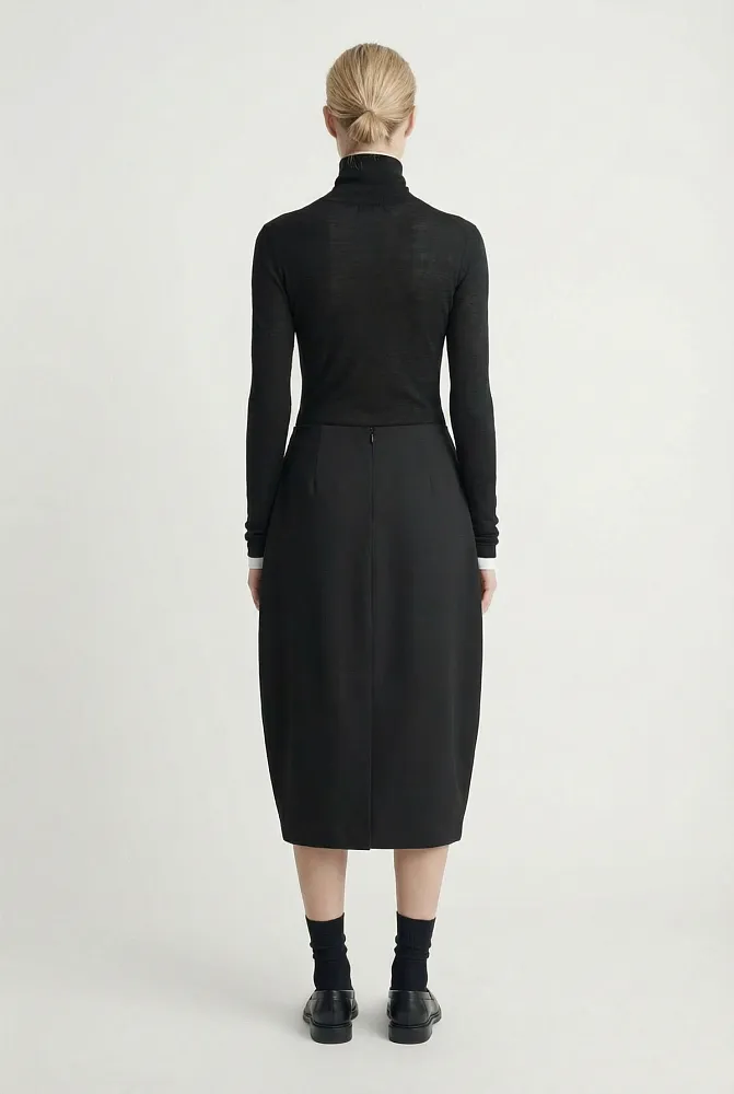 Юбка-тюльпан из шерсти COS