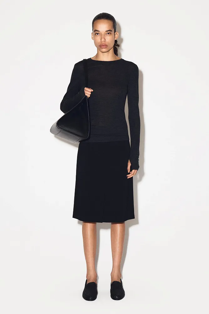 Лонгслив из тонкой шерсти мериноса COS