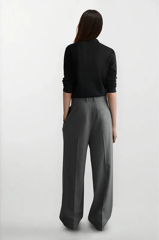 Широкие брюки из твила COS Широкие брюки из твила COS