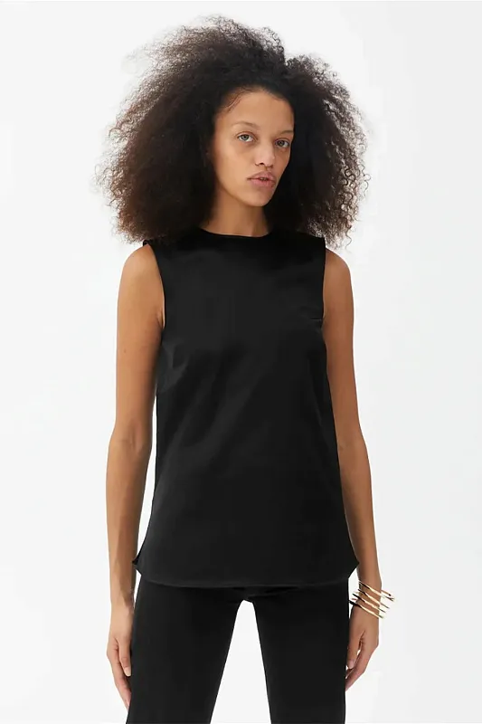 Атласный топ