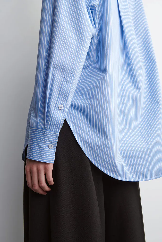 Рубашка из хлопка пима COS