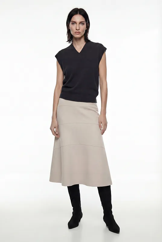 Юбка миди А-силуэта Юбка миди А-силуэта