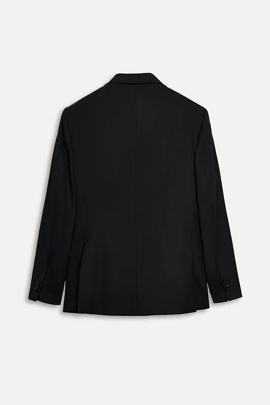 Пиджак oversize из смесовой шерсти ZARA   Пиджак oversize из смесовой шерсти ZARA
