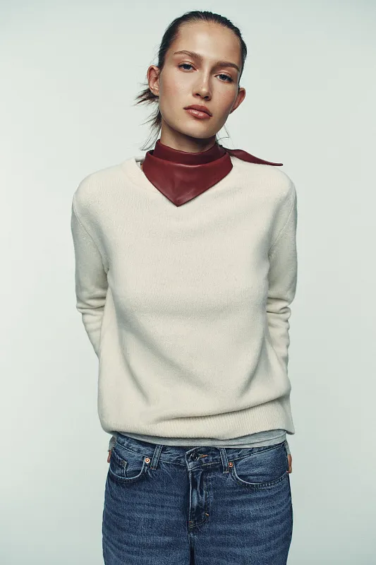 Джинсы Z1975 с высокой посадкой ZARA Джинсы Z1975 с высокой посадкой ZARA