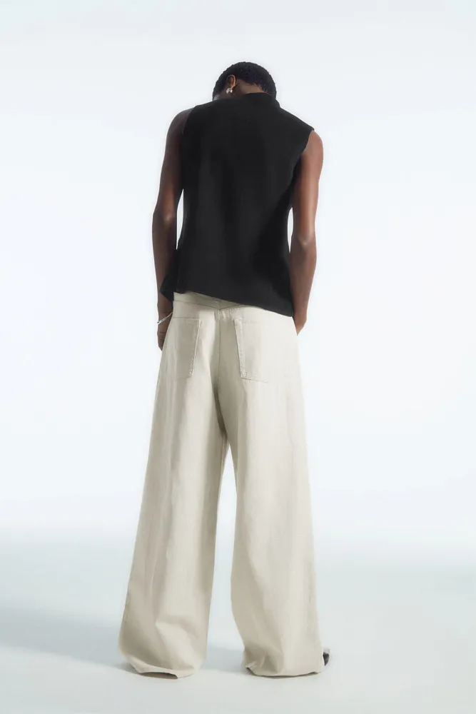 Широкие брюки на кулиске COS