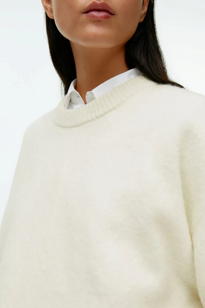 Джемпер из шерсти альпаки ARKET