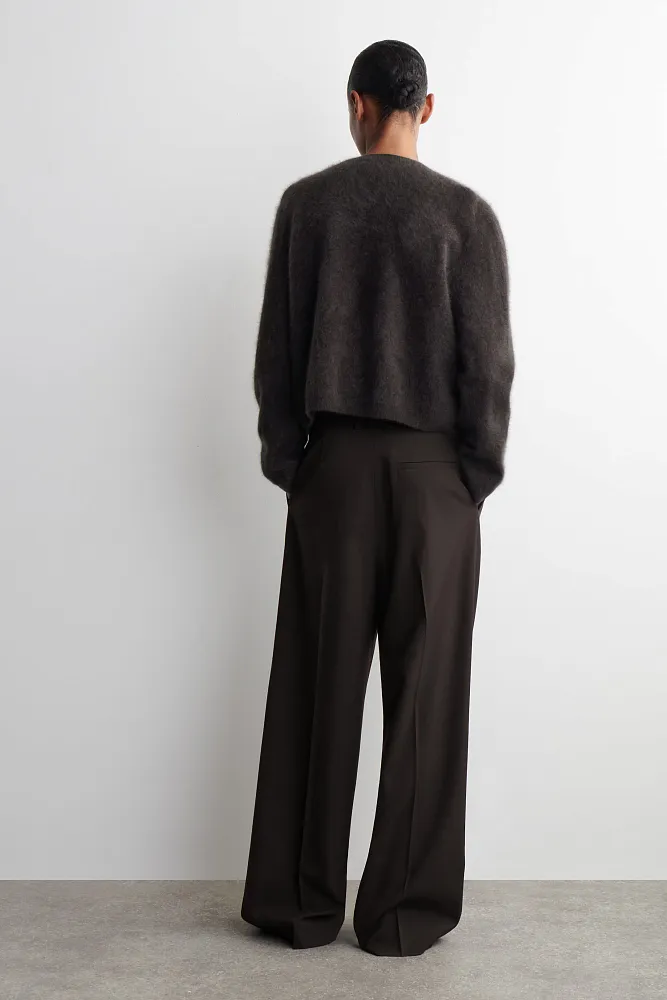 Кашемировый кардиган с начесом COS