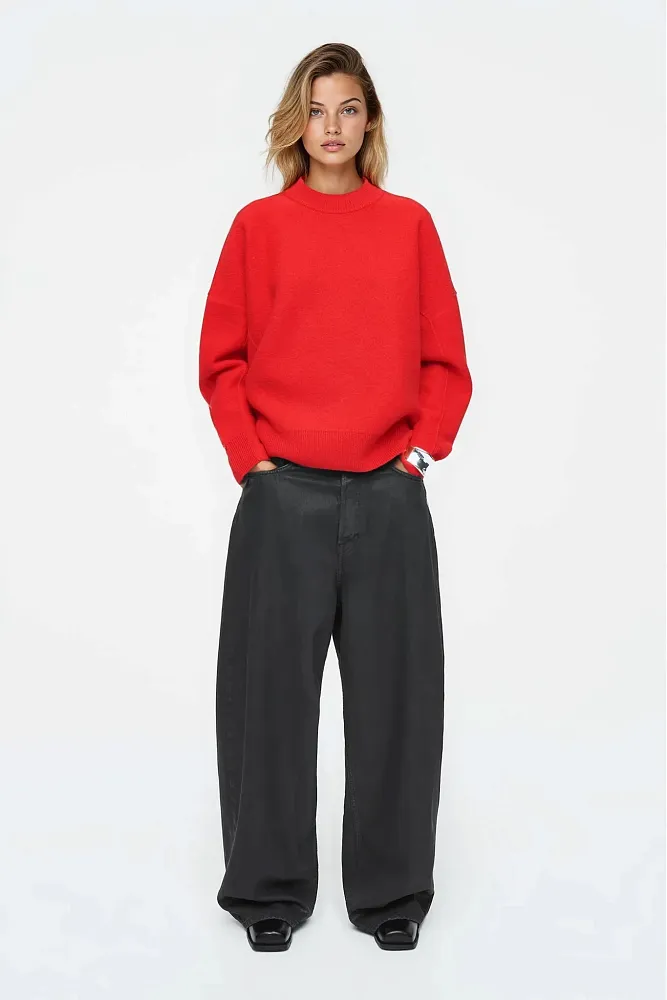 Джемпер из вареной шерсти COS