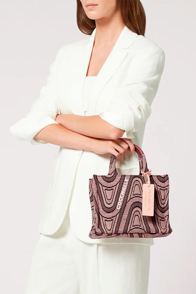 Жаккардовая сумка Small COCCINELLE