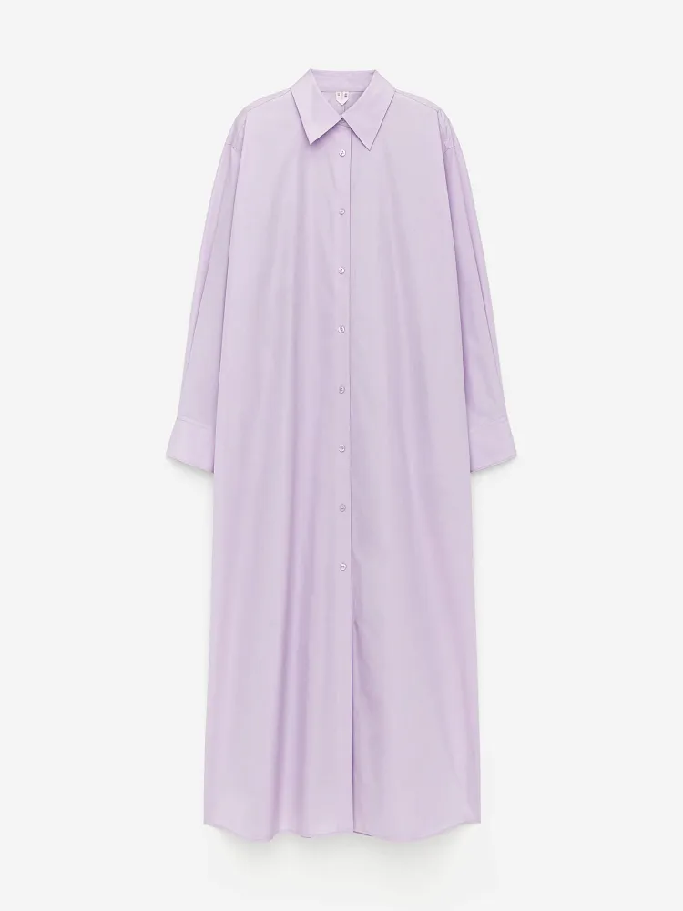 Платье-рубашка свободного кроя ARKET