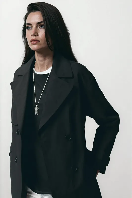 Водоотталкивающий тренч с поясом ZARA Водоотталкивающий тренч с поясом ZARA