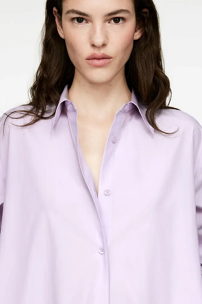 Платье-рубашка свободного кроя ARKET