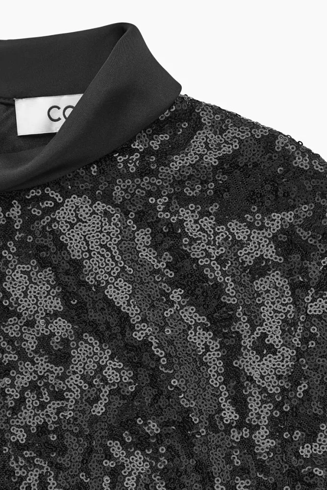 Платье-мини с пайетками COS