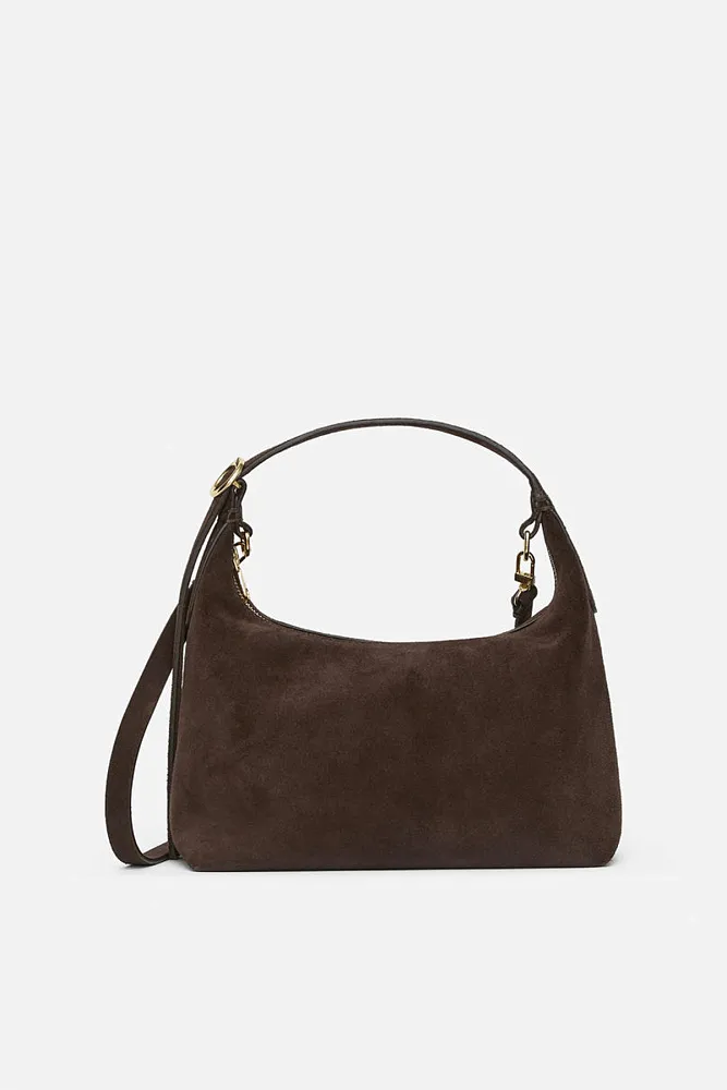 Замшевая сумка ARKET