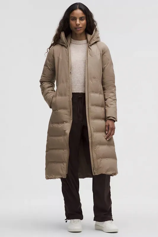 Длинный пуховик StretchSeal™ Длинный пуховик StretchSeal™