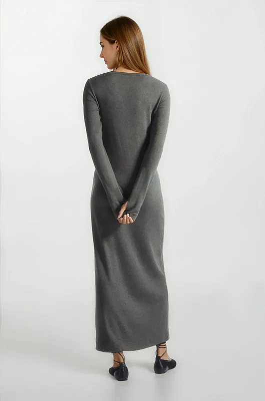 Платье миди в рубчик COS Платье миди в рубчик COS