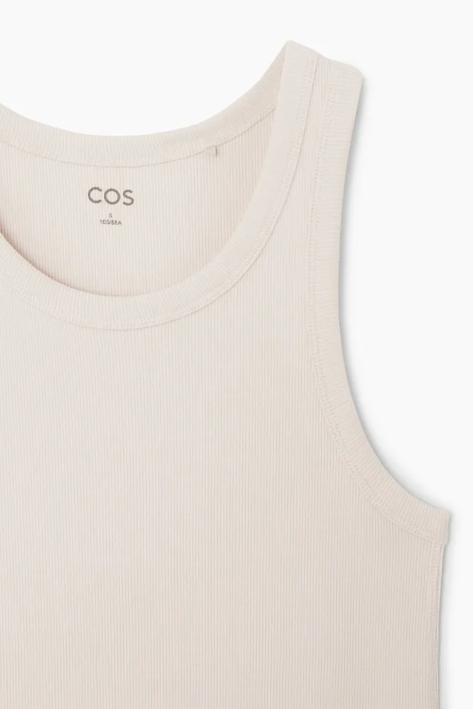 Платье-майка в рубчик COS