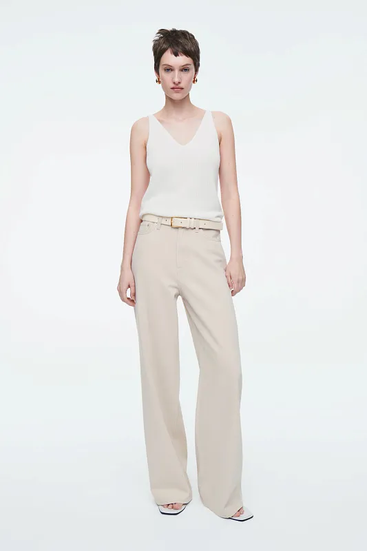 Широкие джинсы Tide