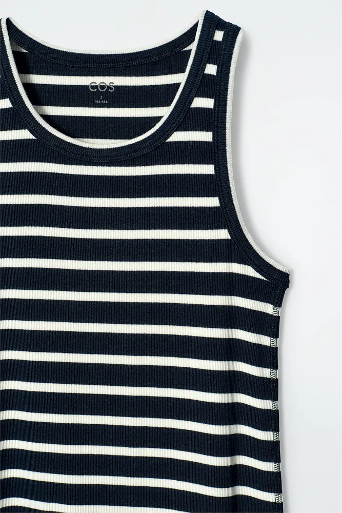 Платье-майка в рубчик COS
