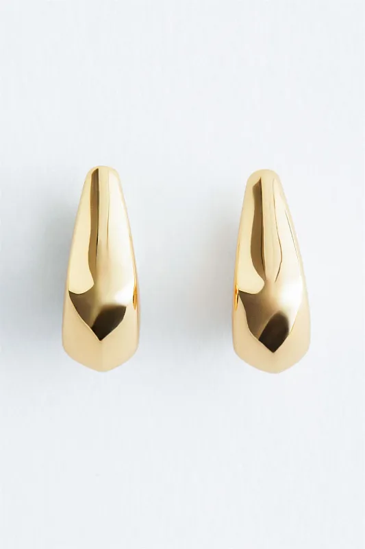 Серьги-кольца в форме углового колокольчика & OTHER STORIES Серьги-кольца в форме углового колокольчика & OTHER STORIES