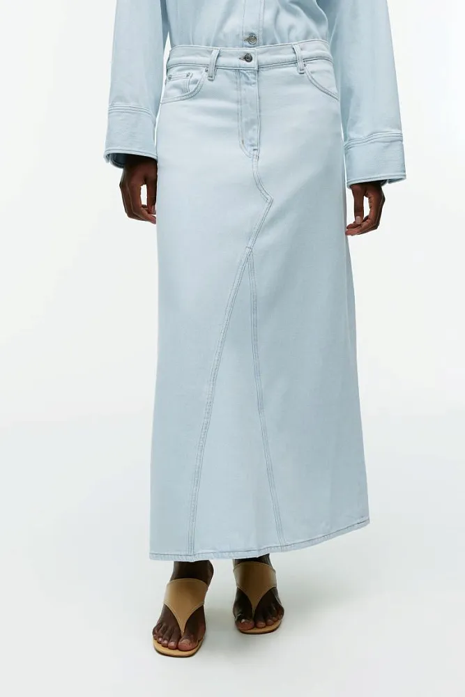 Джинсовая юбка макси ARKET