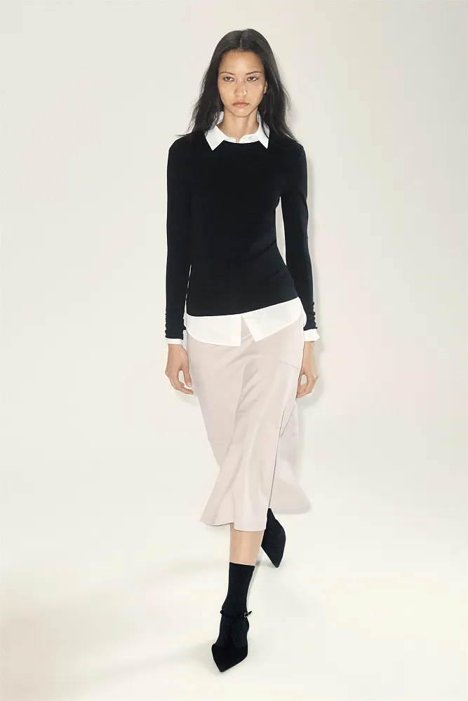 Юбка миди А-силуэта COS