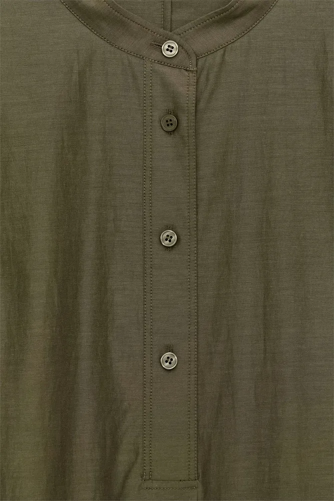 Платье из купро и хлопка ARKET