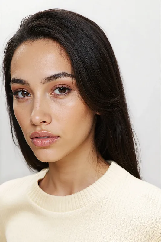 Хлопковый лонгслив в рубчик ARKET Хлопковый лонгслив в рубчик ARKET