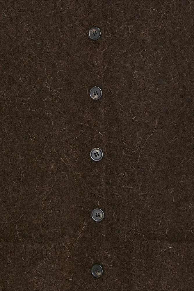 Кардиган из смеси альпаки и шерсти ARKET