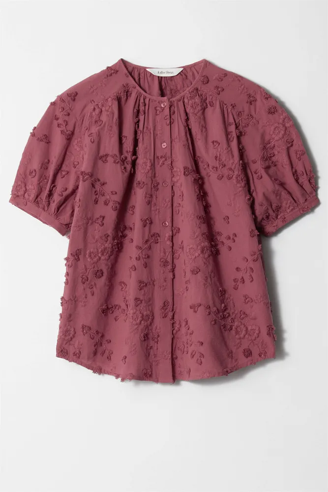 Блуза свободного кроя с рукавами-фонариками & OTHER STORIES