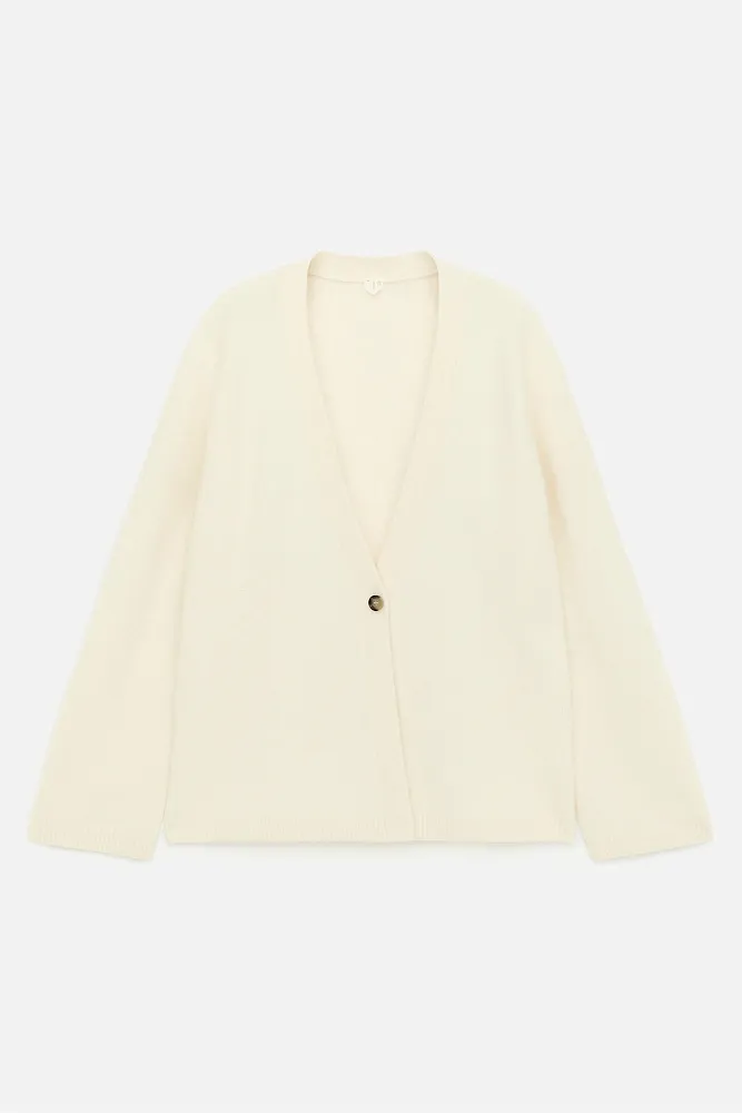 Кардиган из смеси альпаки и шерсти ARKET