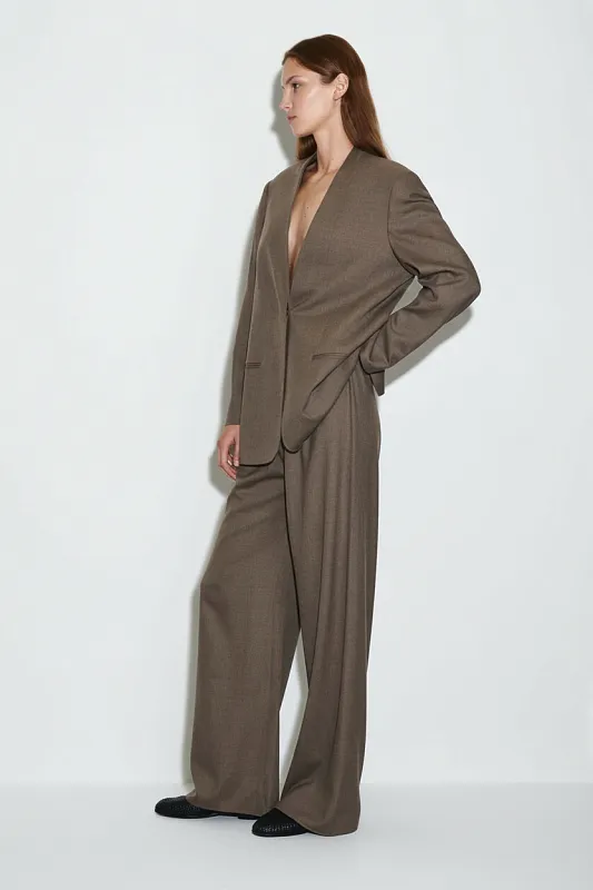 Широкие брюки из смесовой шерсти COS Широкие брюки из смесовой шерсти COS