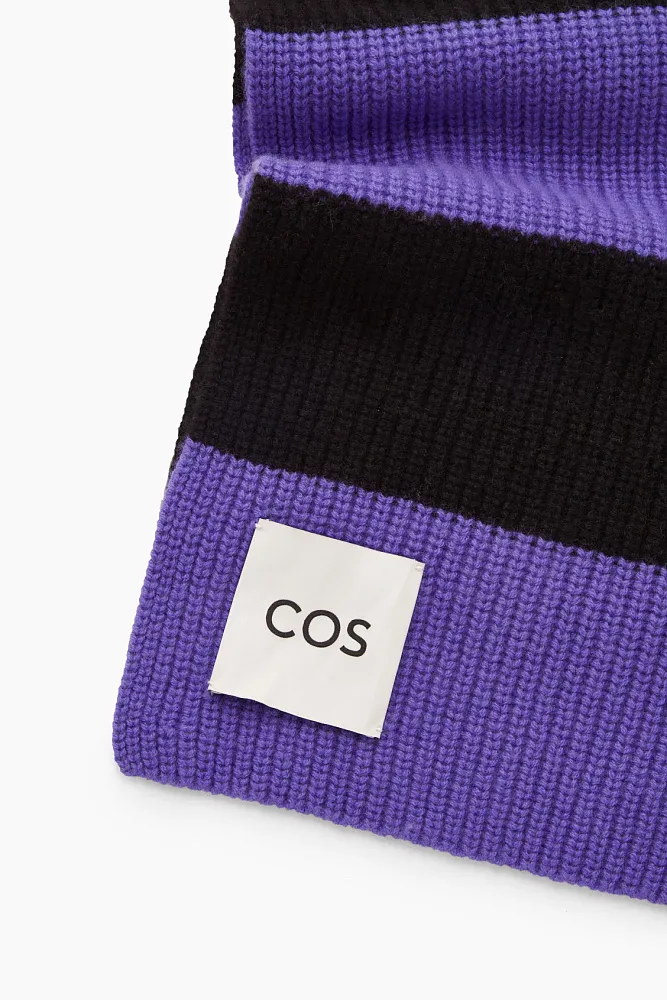 Шарф в полоску COS
